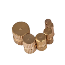 M2.9 M3.5 M4 Carbon Steel Brass Plated Insert Round Nut